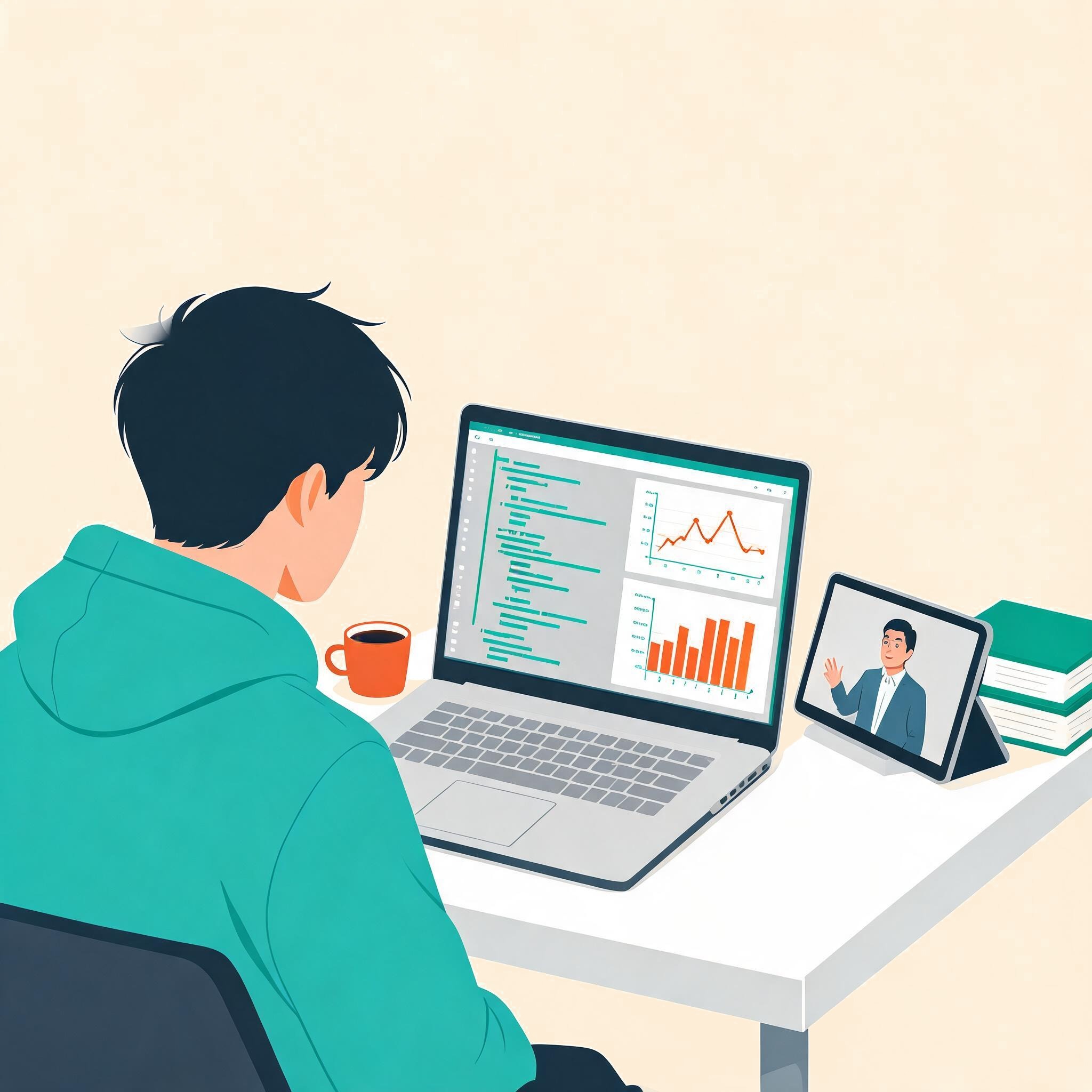 毕业设计辅导与技术答疑示意图